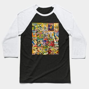 PLANET COMICS COLLAGE Baseball T-Shirt